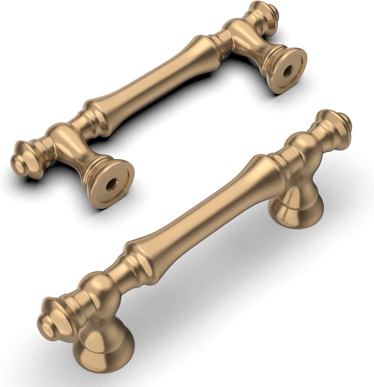 Champagne Bronze Cabinet Pulls for Kitchen and Bathroom Drawers