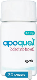 Apoquel oclacitinib Tablet for Dogs 3.6 mg, 30 Tablets - Fast Itch