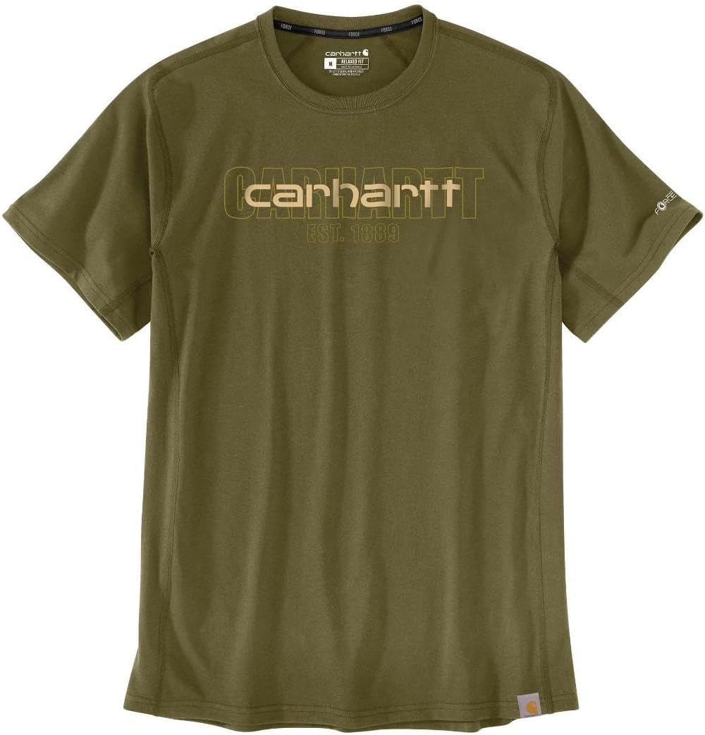 Carhartt Men's 106653 Force Relaxed Fit Short-Sleeve Shirt Review