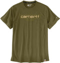 Carhartt Men's Force Relaxed Fit Midweight Logo T-Shirt - Cool Comfort