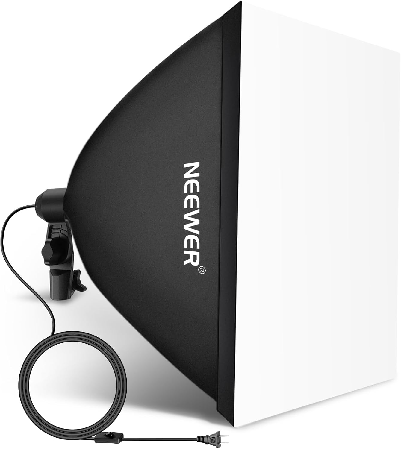 NEEWER 24x24in Softbox for Studio Photography Lighting Modifier