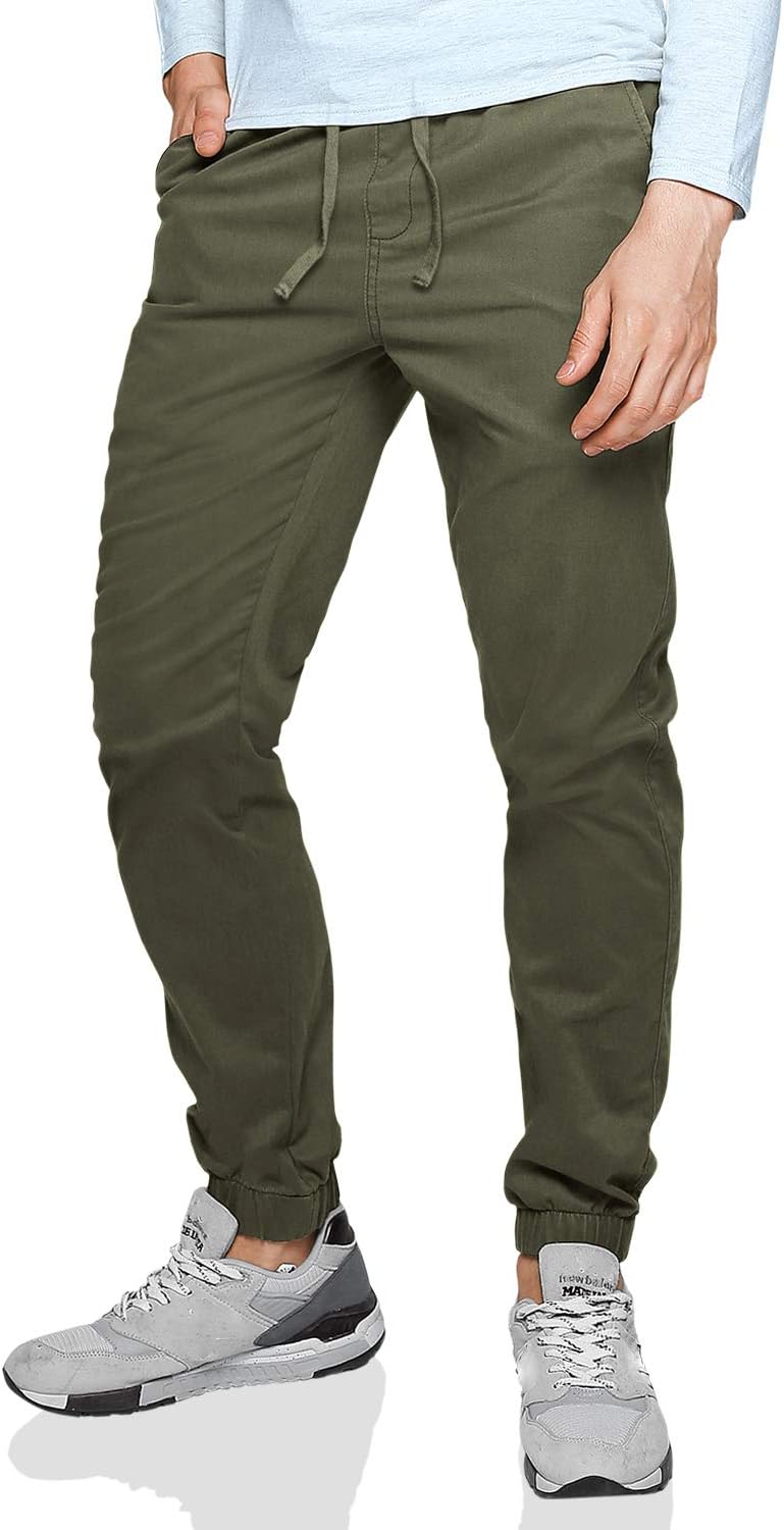 Match Men's Chino Jogger Pants for Comfort and Style