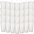 Honeydak 60 Pack Tumbler with Straw and Lid Bulk Glitter Cups - Party