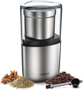 SHARDOR Electric Coffee Grinder - Dual Stainless Steel Bowls