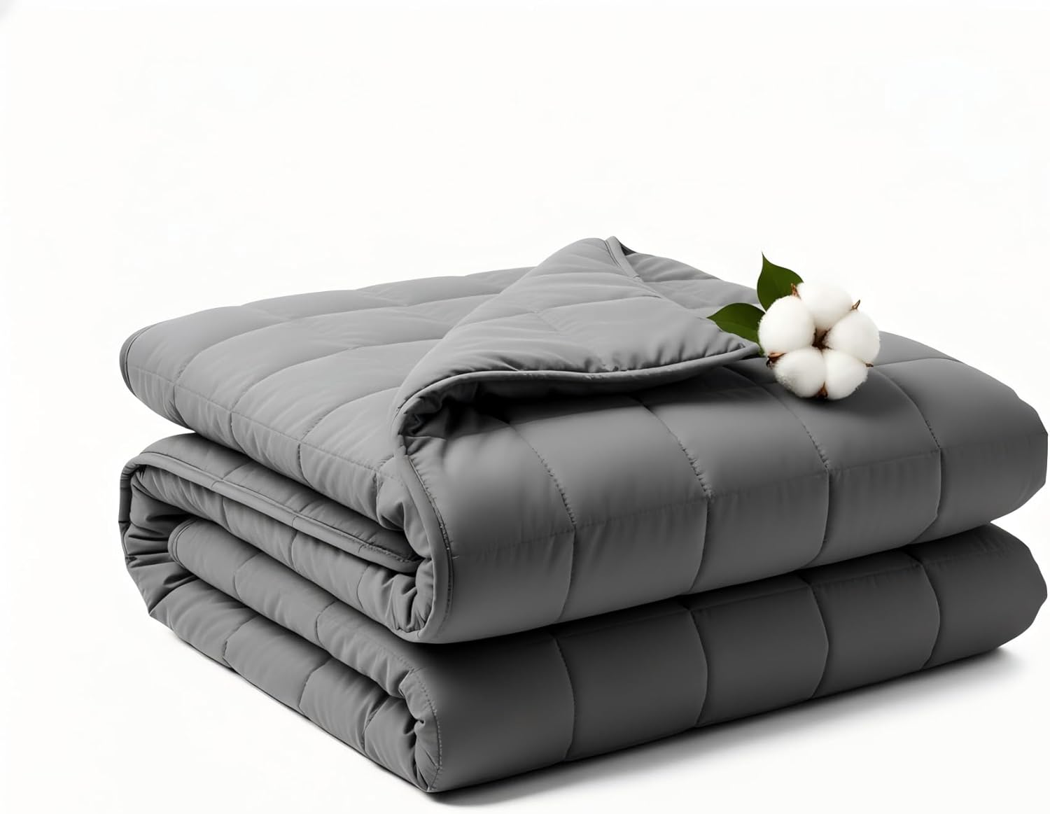 Cooling Weighted Blanket 15lbs 60x80 for Adults & Teens