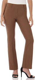 Rekucci Womens Barely Bootcut Stretch Business Casual Pants - Easy