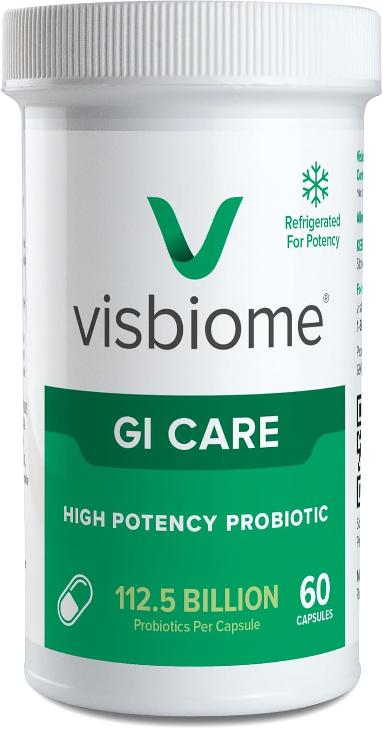 Visbiome GI Care Probiotic - 112.5 Billion CFU for Gut Health
