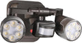 Motion Sensor Outdoor Lights - 3-Joint Adjustable Dusk-to-Dawn Flood