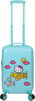 Bioworld Hello Kitty Airplane 20in Carry-On Luggage Review