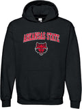 Arkansas State Arch Logo Hoodie - Unisex Heavy Blend Sweatshirt
