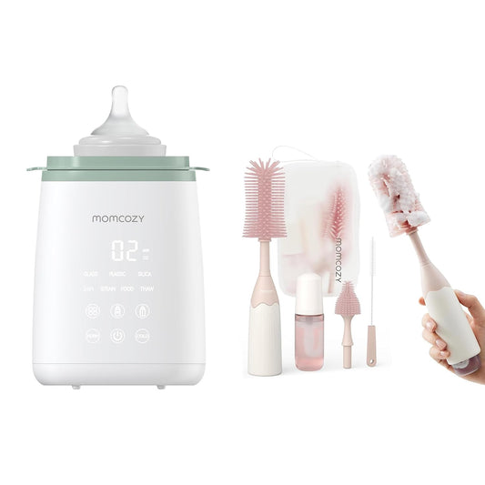 Momcozy Pink Bottle Warmer Kit