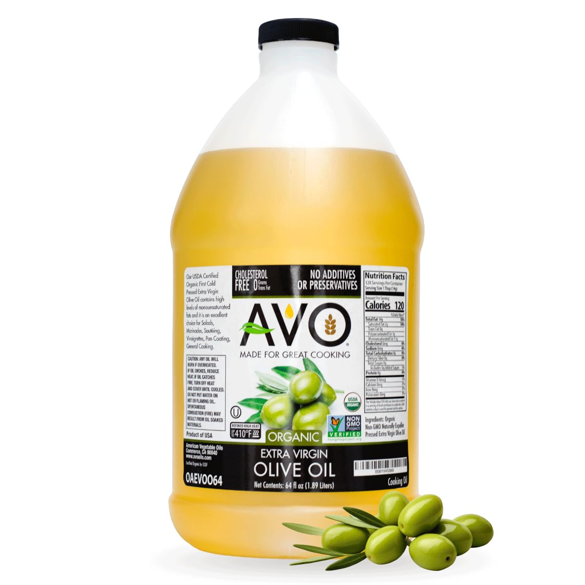 AVO Organic Extra Virgin Olive Oil - Pure Quality in Every Drop