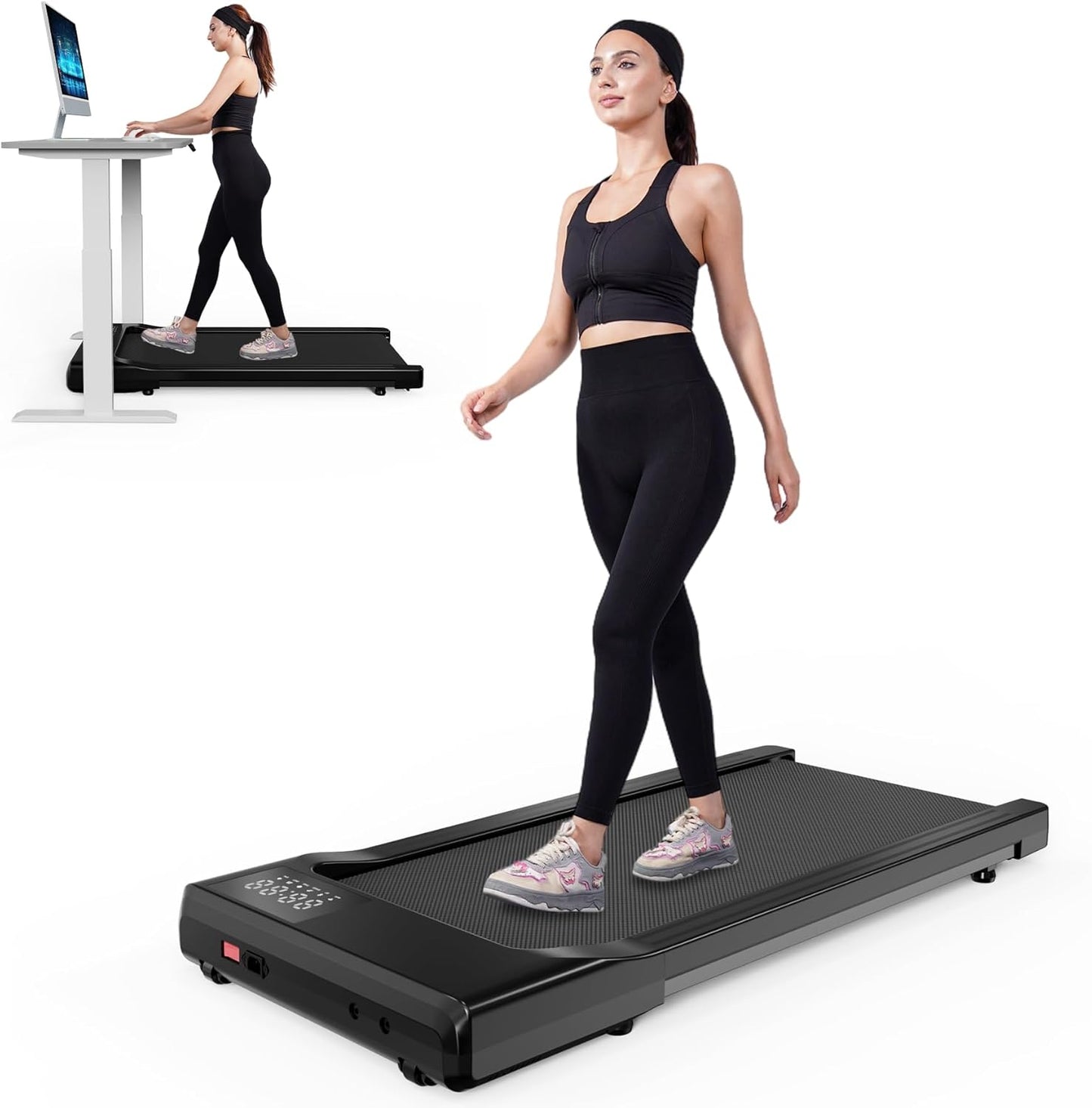 SupeRun Walking Pad: 3 in 1 Portable Treadmill for Home Use
