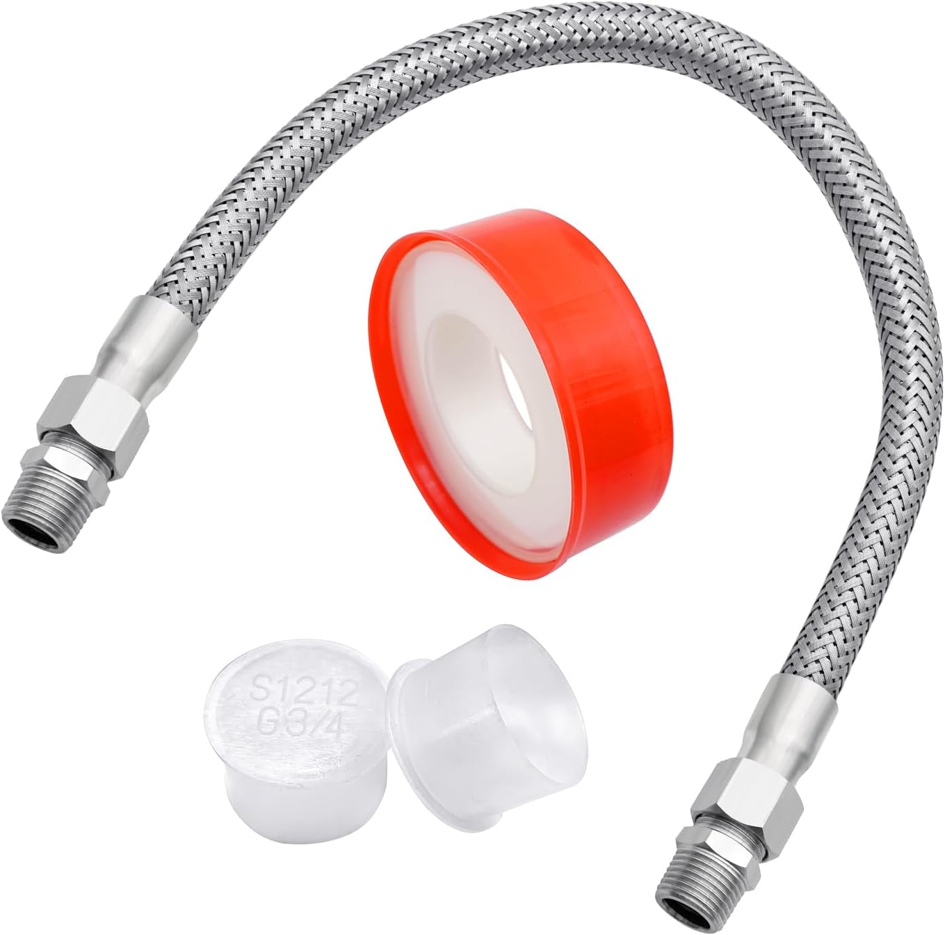 40in Universal Compressor Jumper Hose for Industrial Use