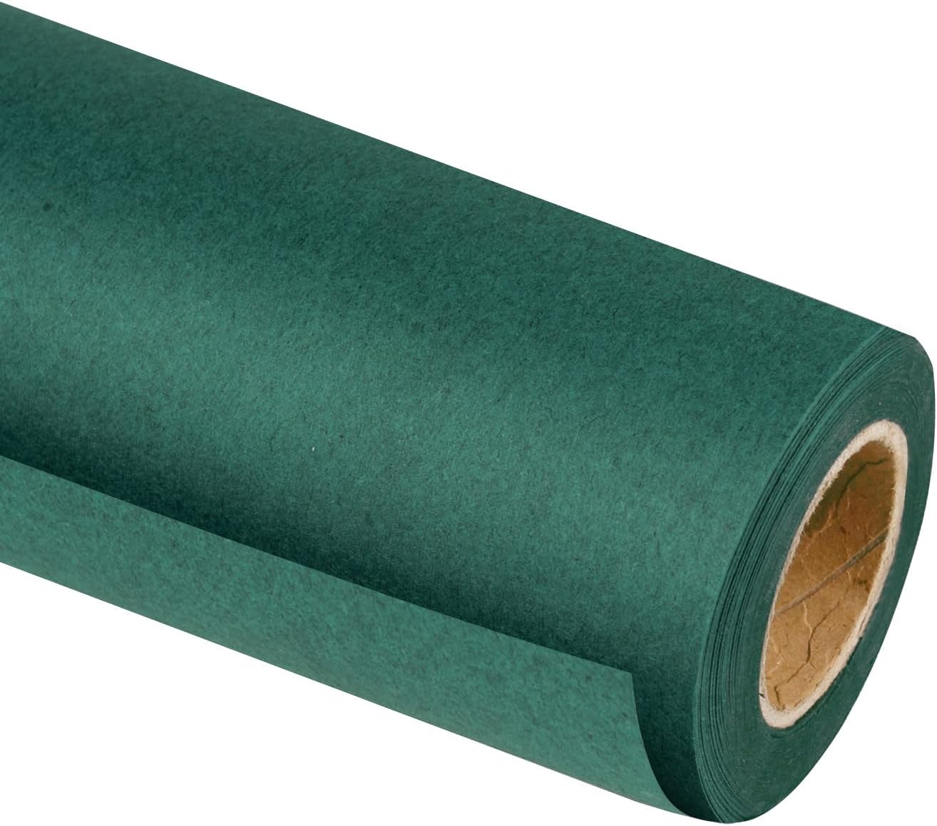 RUSPEPA Green Kraft Paper Roll - Durable 36in x 100ft for Crafts