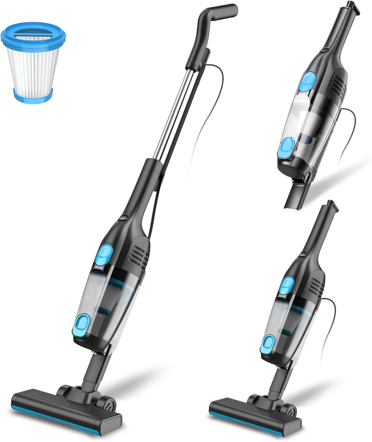 Vazone 20000pa Powerful Corded Stick Vacuum - Ultimate Suction!