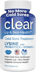 Lysine Cold Sore Treatment with Pre-Probiotics & Vitamin C