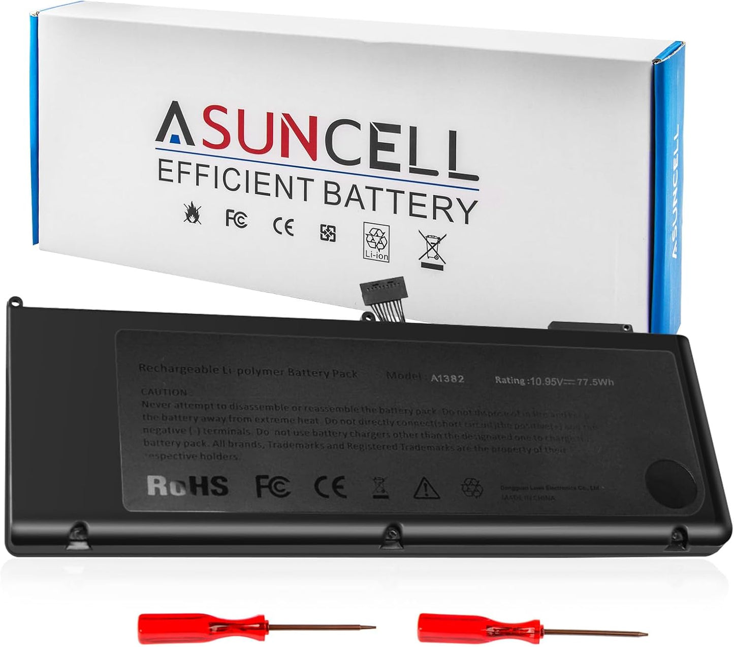 ASUNCELL A1382 A1286 Laptop Battery for 15 inch MacBook Pro