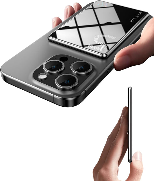 Ultimate Portable Power: Kuulaa Magnetic Wireless Bank