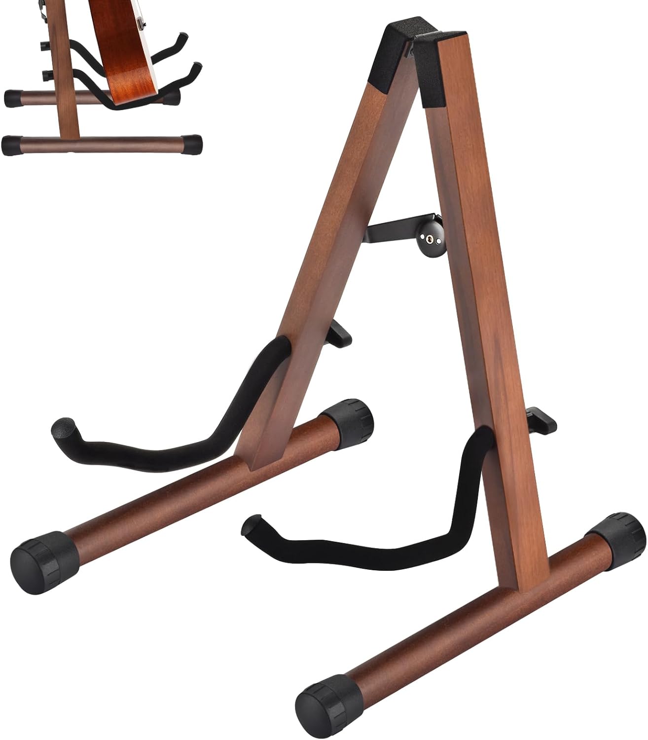 Foldable MOREYES Guitar Stand: Multi-User Friendly