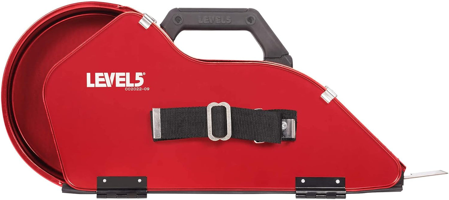LEVEL5 Semi-Automatic Drywall Banjo Taping Tool for Pros