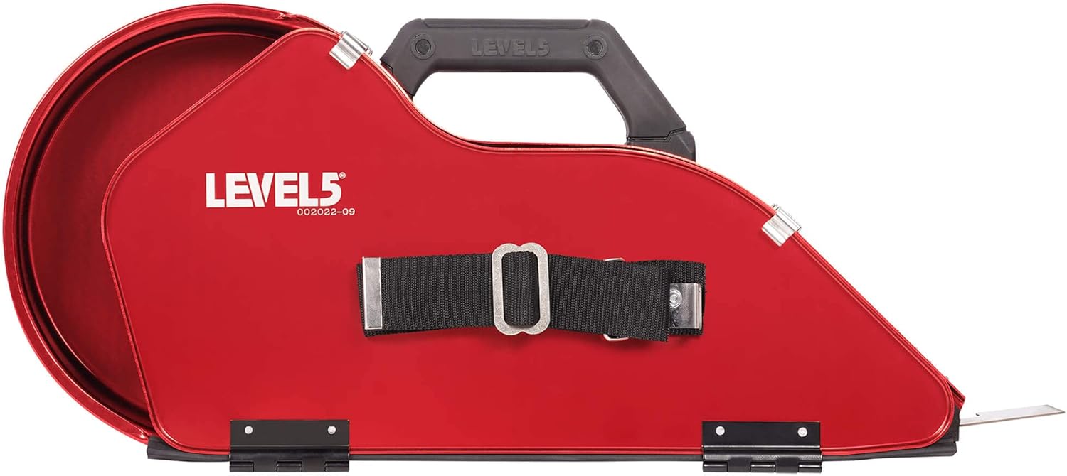 LEVEL5 Semi-Automatic Drywall Banjo Taping Tool for Pros