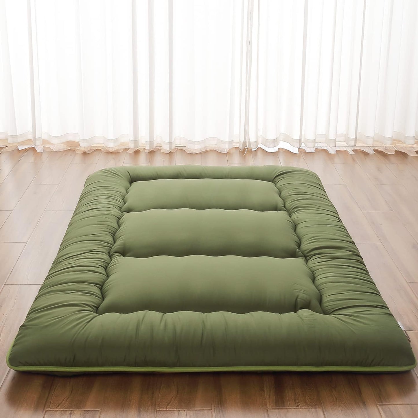 Japanese Floor Mattress for Camping and Guest Room Comfort