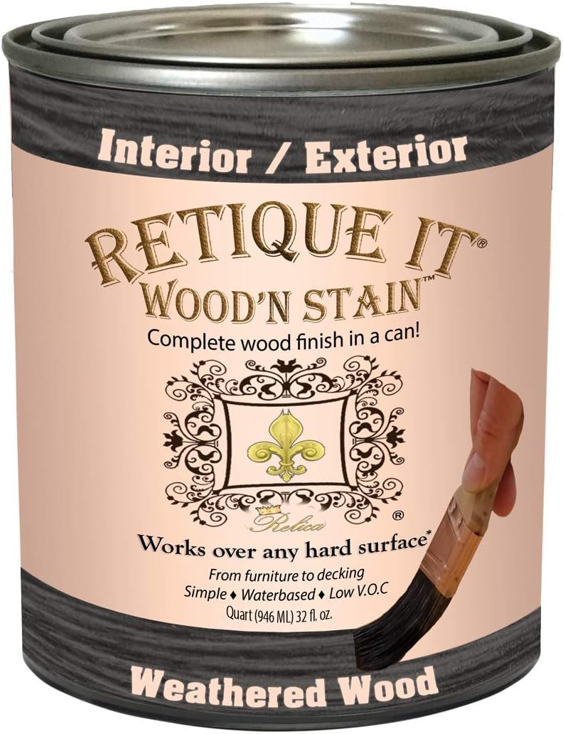 Retique It Wood'n Stain Liquid Gel Stain for Real Wood Finish