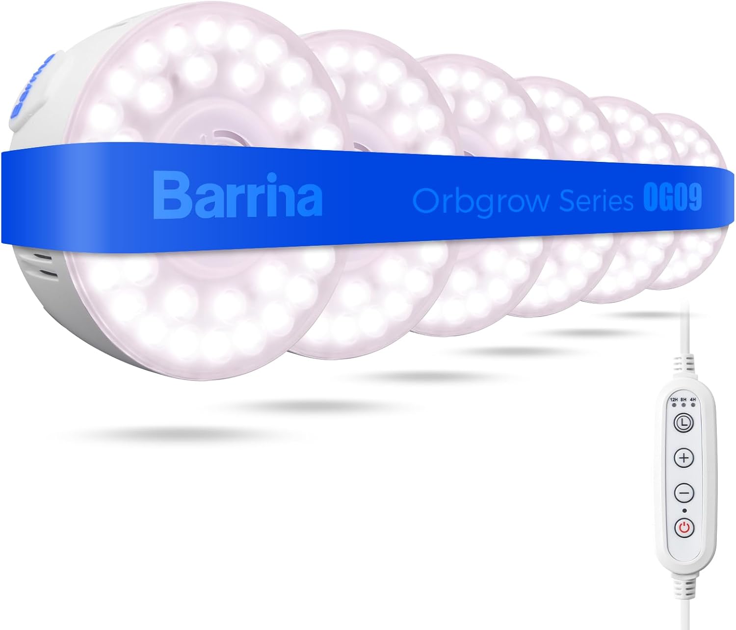 Barrina Orbgrow OG09 Puck Grow Light with Timer for Indoor Plants