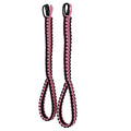 Kids Universal Paracord Headrest Grab Handles - Rose Pink