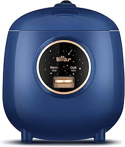 Bear Mini Rice Cooker for Easy Cooking and Travel Needs