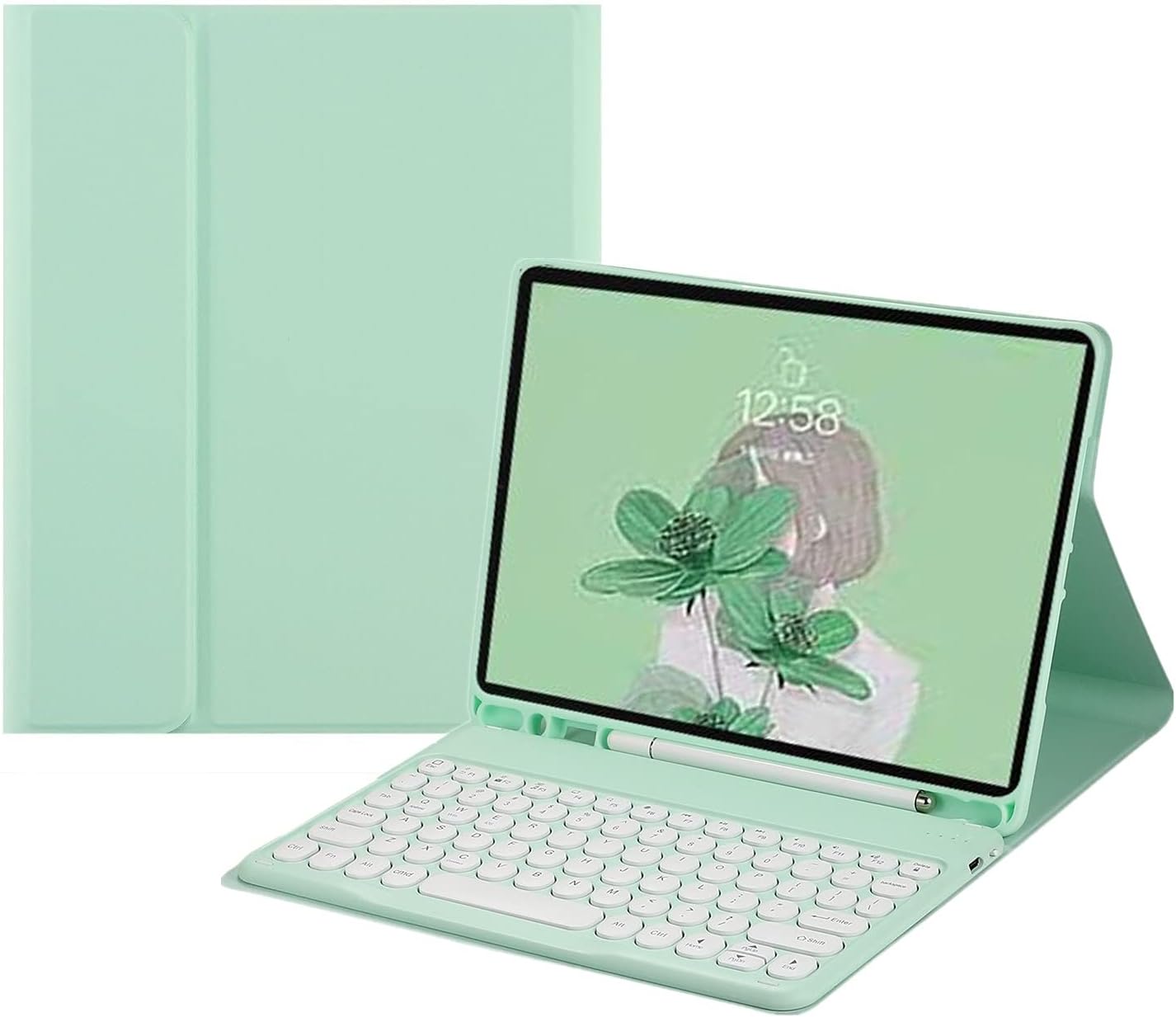 Color Keyboard Case for Samsung Galaxy Tab S8 11 Inch 2022 Model