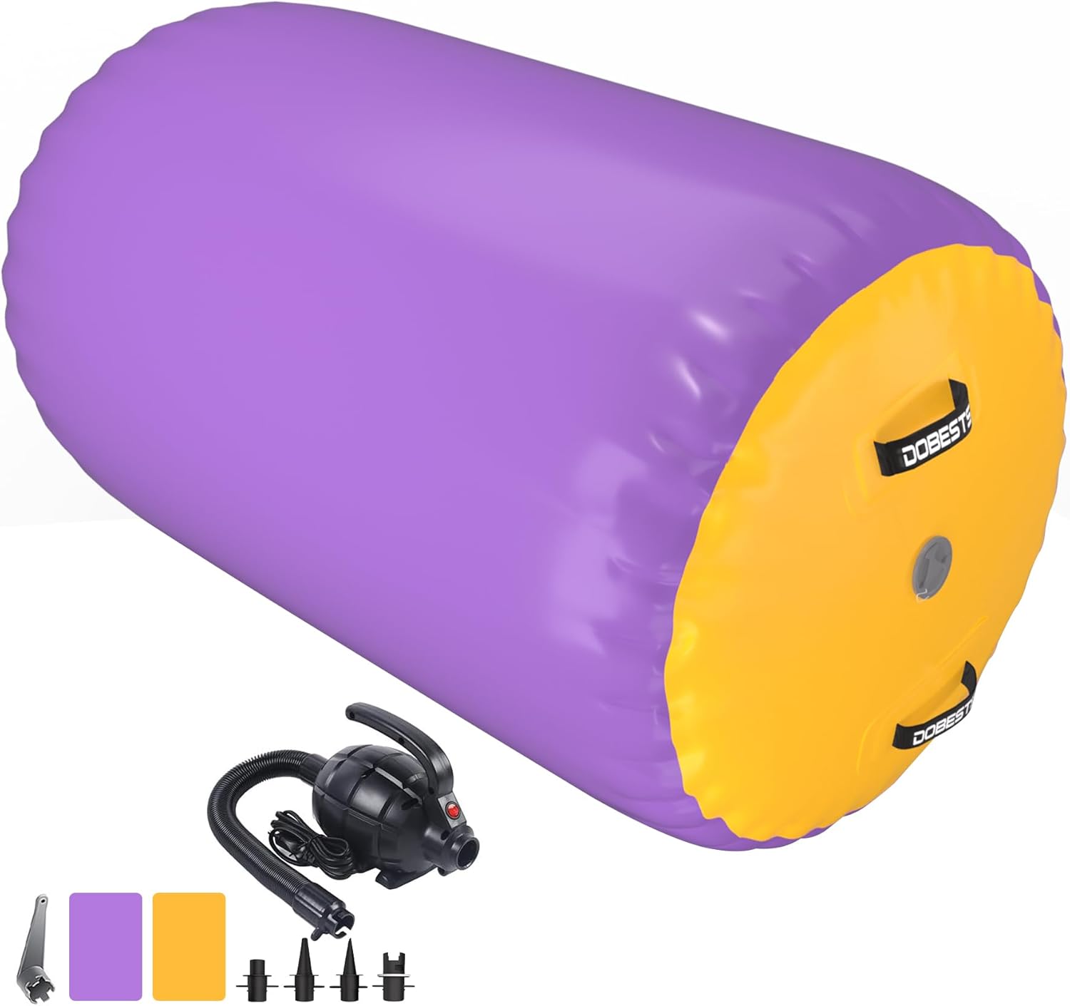 Air Roller Gymnastics Barrel for Tumbling and Yoga Training
