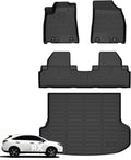 Wayhigh All Weather Floor Mats and Cargo Mat Set Fit for Lexus RX