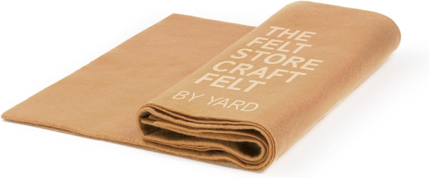 Craft Felt by The Yard - Soft, Plush, Durable Fabric for DIY