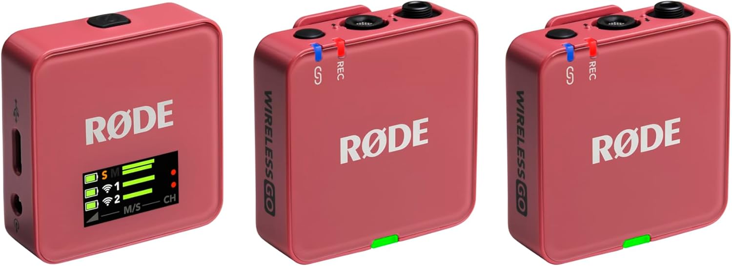 RDE Wireless GO Gen 3 Compact Wireless Mic for Pristine Audio