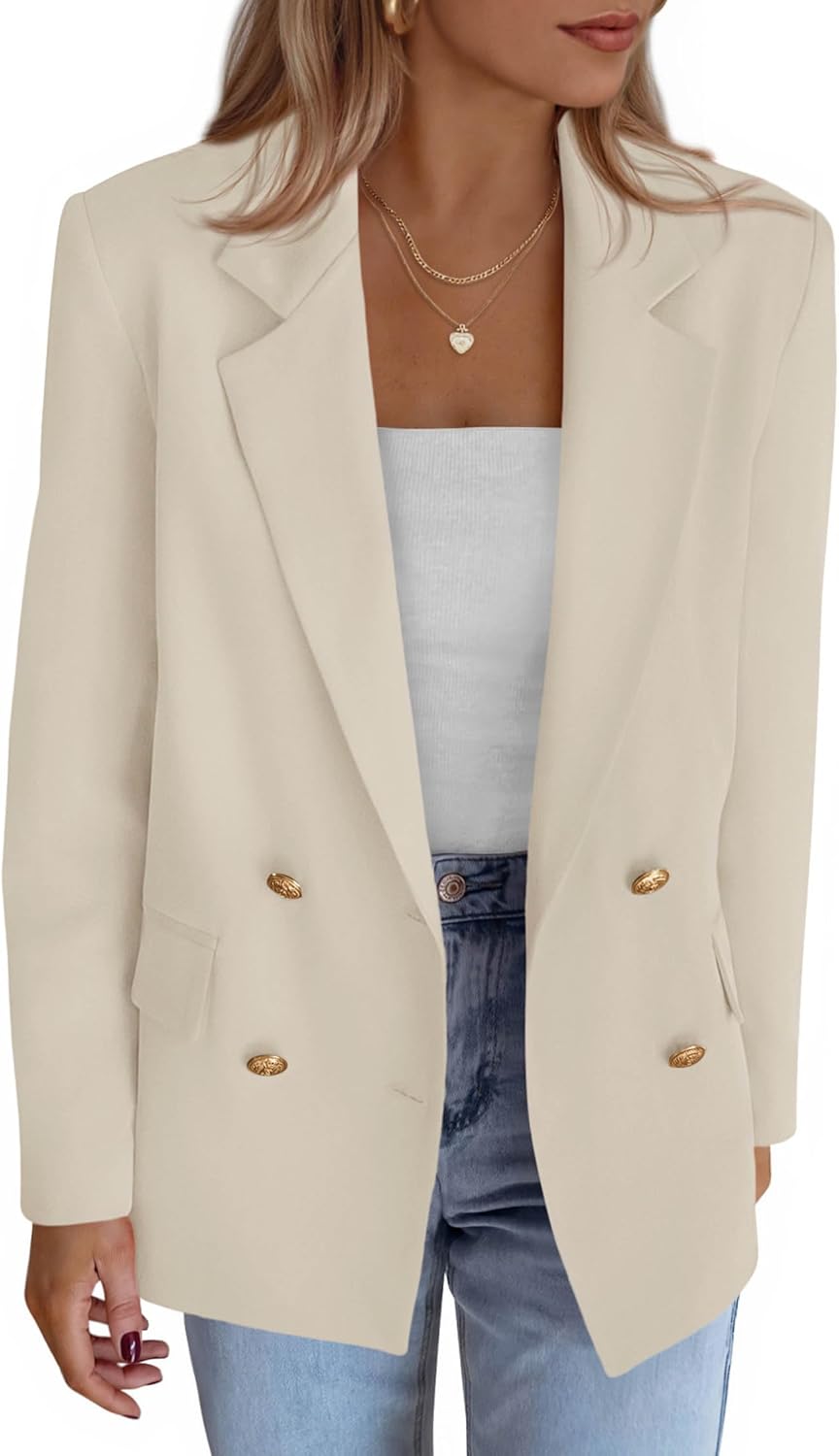 KIRUNDO Blazers for Women Business Casual Work Suit Jackets