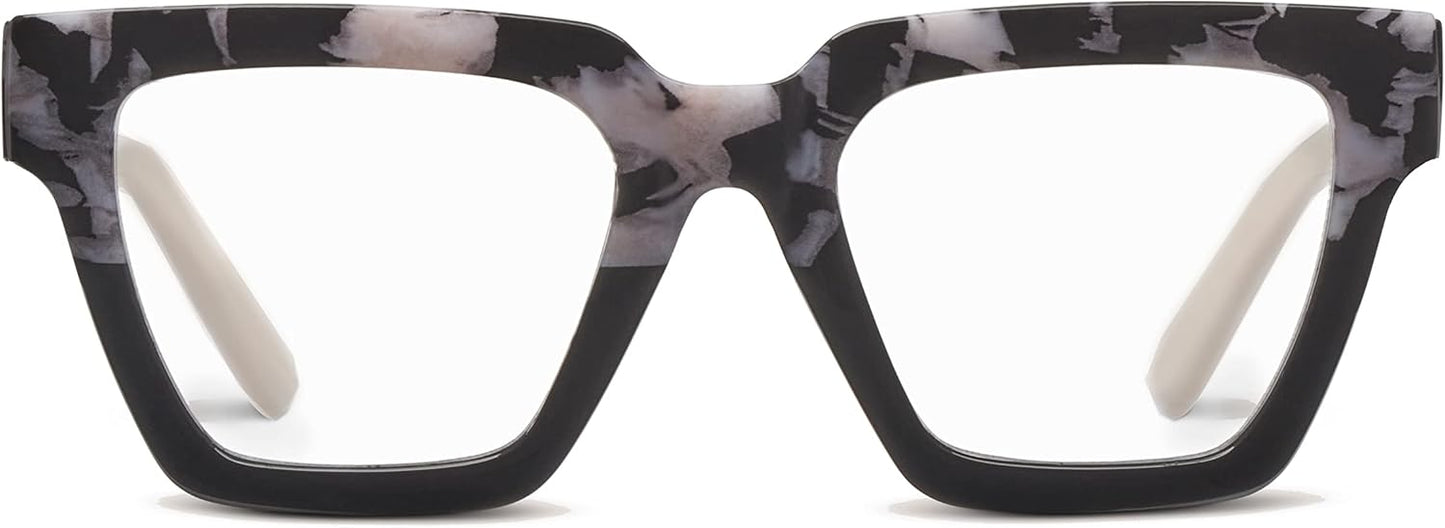 Take a Bow Oversized Square Blue Light Blocking Glasses Review