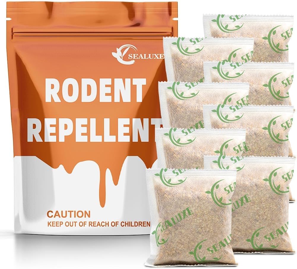 8PCS Extra-Strength Rodent Repellent: Keep Mice Out!