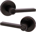 Kwikset Halifax Entry Door Handle with Lock and Key - Smartkey