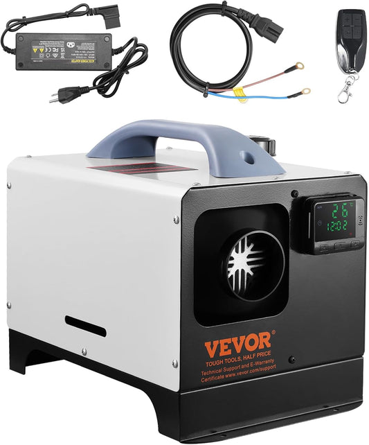 VEVOR 5-8KW Diesel Heater: Fast Heating, Low Noise!
