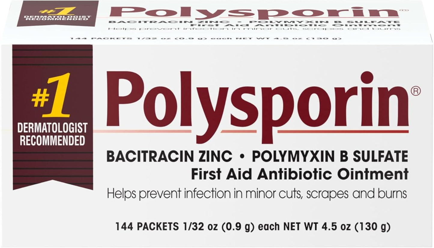Polysporin First Aid Antibiotic Ointment for Cuts and Scrapes