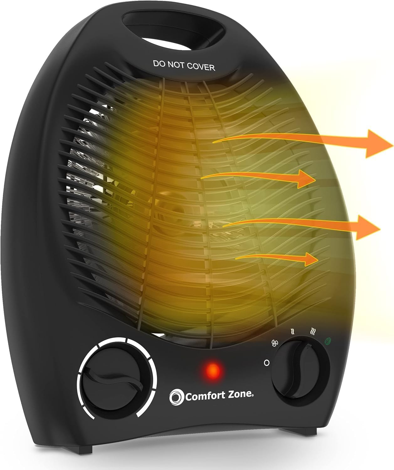 Stay Cozy Anywhere: Portable Electric Heater - Ideal for Home/Office, 1,500W