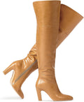 wetkiss Thigh High Boots for Women - Stylish Chunky Heel Over the Knee