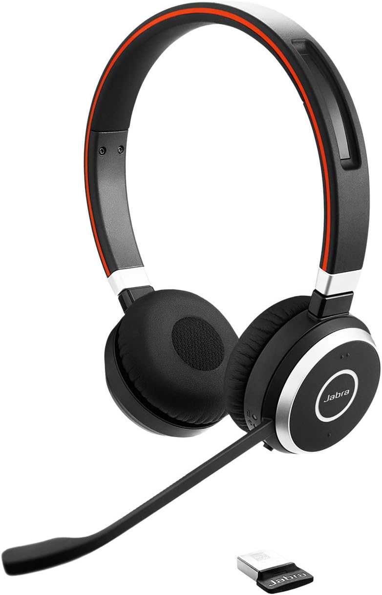 Jabra Evolve 65 MS Wireless Headset - Premium Sound & Comfort