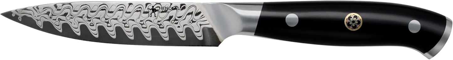 Henckels Compass Damascus 4-inch Paring Knife for Precision Cutting