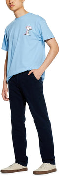 Mens Slim Stretch Chino Pants - Trim Fit Everyday Comfort