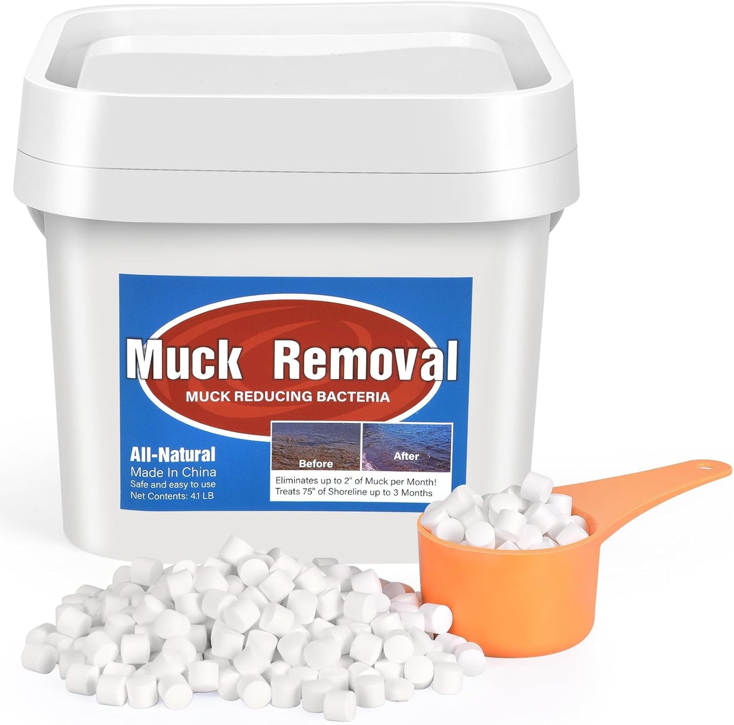 Muck Removal Natural Pond Clear Water Treatment for Ponds