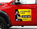 Custom Car Magnets 18x24 2PK - Personalized Builder & Contractor Ads