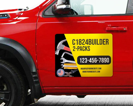 Customizable Car Magnets for Advertising Businesses and Brands